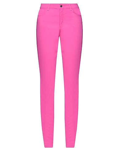 EMPORIO ARMANI Casual trouser Fuchsia 77% Cotton, 20% Polyester, 3% Elastane