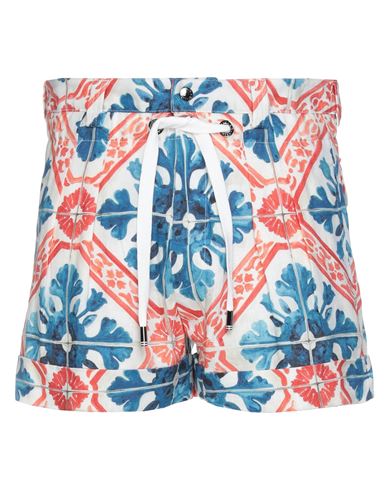 Dolce & Gabbana Man Shorts & Bermuda Shorts White Size 36 Linen