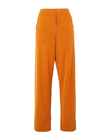 8 by YOOX Casual trouser PULL-ON KNIT LOUNGE PANTS
 Rust 70% Cotton, 30% Linen