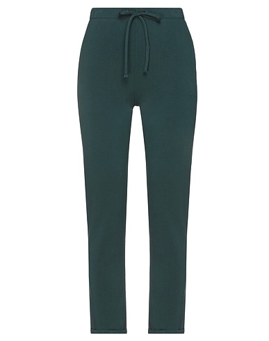 MAJESTIC FILATURES Pantalone Verde scuro 96% Viscosa, 4% Elastan
