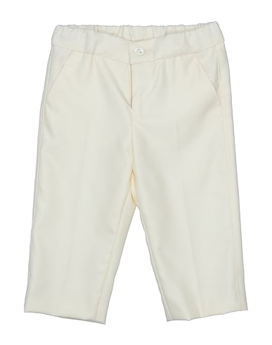 DOLCE&GABBANA Casual trouser Ivory 65% Virgin Wool, 35% Silk