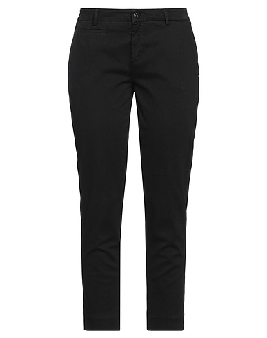 PEUTEREY Casual trouser Black 97% Cotton, 3% Elastane