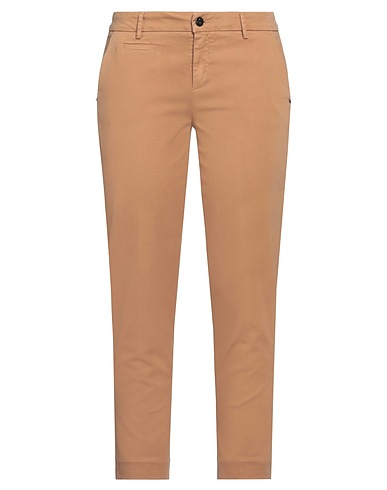 PEUTEREY Casual trouser Camel 97% Cotton, 3% Elastane
