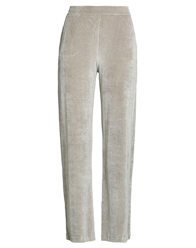 MAJESTIC FILATURES Casual trouser Light grey 48% Cotton, 48% Modal, 4% Elastane