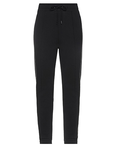 JOHN RICHMOND Casual pants Black 100% Cotton