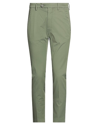 MICHAEL COAL Hosen Salbeigrün 88% Baumwolle, 9% Polyester, 3% Elastan