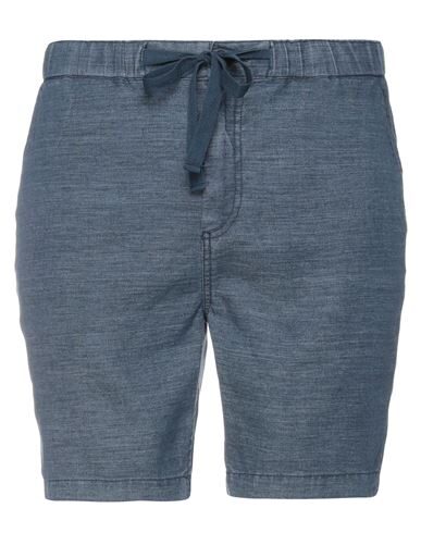 John Varvatos ★ U.s.a. John Varvatos Man Shorts & Bermuda Shorts Midnight Blue Size 38 Linen, Polyester