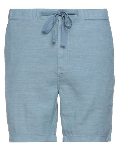 John Varvatos ★ U.s.a. John Varvatos Man Shorts & Bermuda Shorts Pastel Blue Size 31 Linen, Polyester