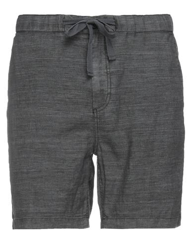 John Varvatos ★ U.s.a. John Varvatos Man Shorts & Bermuda Shorts Lead Size 38 Linen, Polyester In Grey