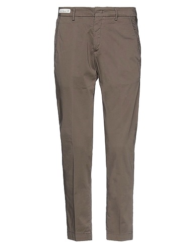 NO LAB Casual trouser Brown 97% Cotton, 3% Lycra®
