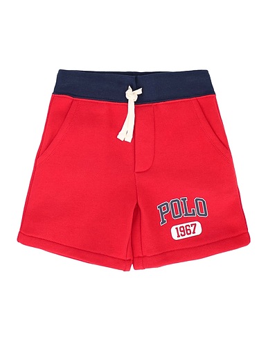 POLO RALPH LAUREN Shorts & Bermudas Logo Fleece Pull-On Short
 Rot 84% Baumwolle, 16% Polyester