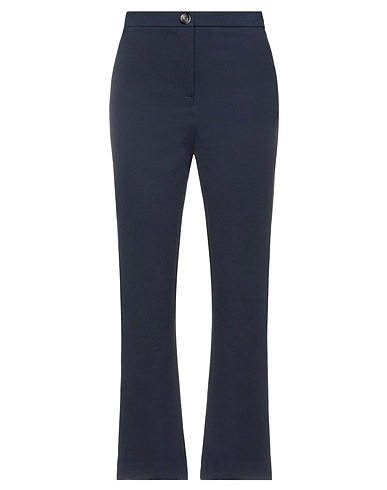 BE BLUMARINE Casual trouser Midnight blue 70% Viscose, 25% Polyamide, 5% Elastane