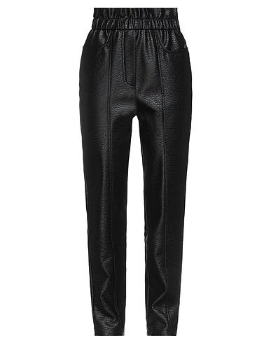 PHILOSOPHY di LORENZO SERAFINI Casual pants Black 52% Polyurethane, 48% Polyacrylic