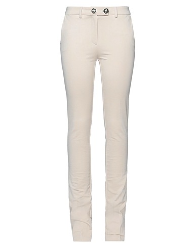 CRISTINAEFFE Casual trouser Ivory 70% Viscose, 25% Polyamide, 5% Elastane