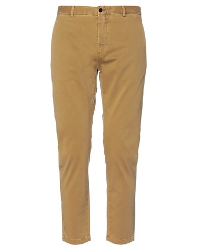 PT Torino パンツ キャメル コットン 98% / ポリウレタン 2%