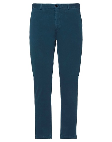 PT Torino Casual trouser Deep teal 98% Cotton, 2% Elastane