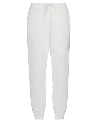 PINKO C-CLIQUE Casual trouser Ivory 84% Polyamide, 10% Viscose, 6% Polyester