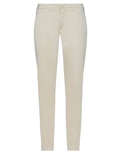 BARONIO Casual pants Beige 98% Cotton, 2% Elastane