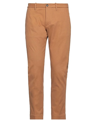 NINE IN THE MORNING Casual pants Camel 97% Cotton, 3% Elastane