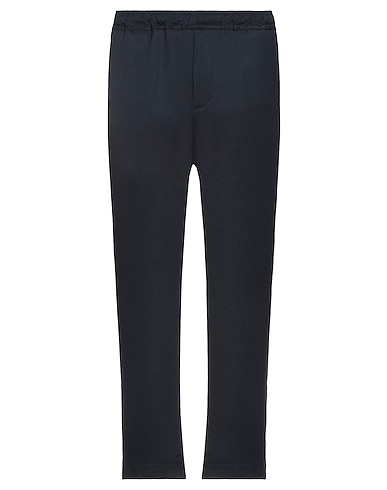 NINE IN THE MORNING Pantalone Blu notte 98% Lana, 2% Elastan