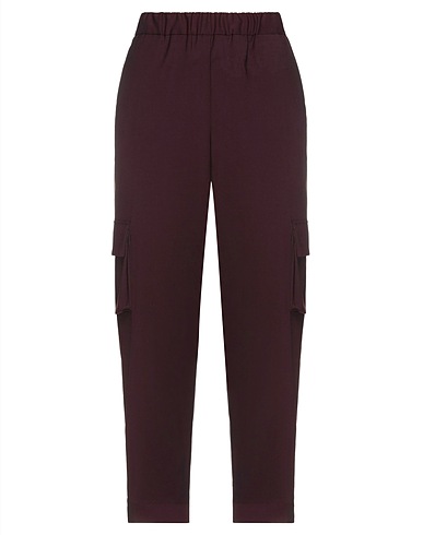 SEMICOUTURE Hosen Pflaume 54% Polyester, 44% Schurwolle, 2% Elastan