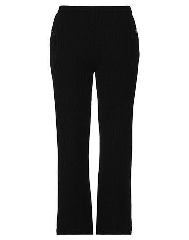 BOUTIQUE MOSCHINO Casual pants Black 100% Virgin Wool