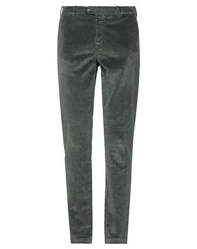 ELEVENTY Pantalón Verde oscuro 76% Algodón, 22% Modal, 2% Elastán