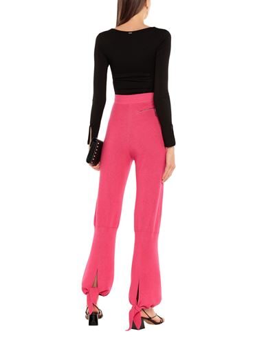 Off-white Woman Pants Fuchsia Size 6 Viscose, Cashmere, Polyester, Silk In Pink