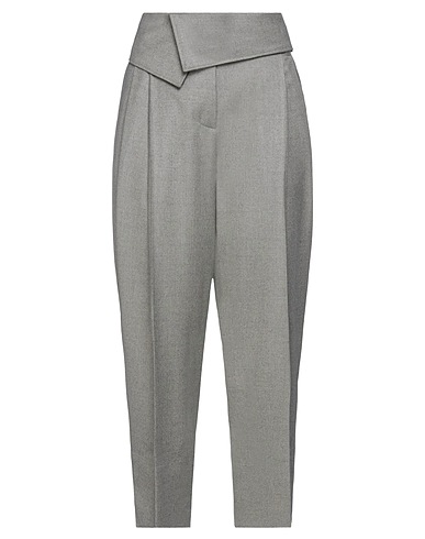 STELLA McCARTNEY Casual trouser Light grey 100% Wool