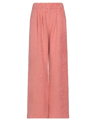 WEILI ZHENG Casual trouser Antique rose 55% Polyester, 40% Acrylic, 5% Elastane