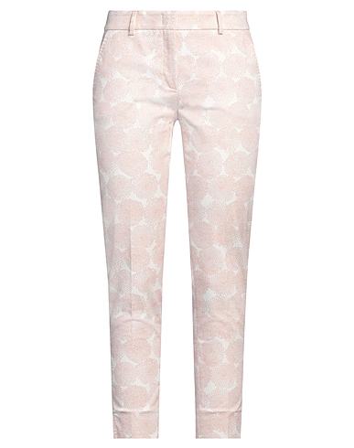 PESERICO Casual pants Light pink 98% Cotton, 2% Elastane