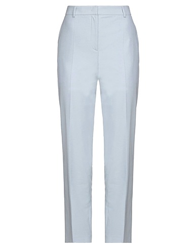 ALBERTA FERRETTI Casual trouser Sky blue 70% Virgin Wool, 25% Polyamide, 5% Cashmere