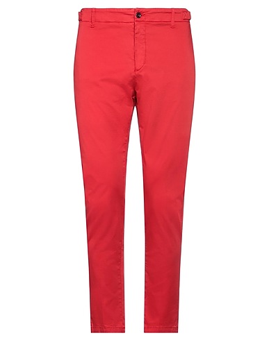 HARMONT & BLAINE Casual pants Red 93% Cotton, 7% Elastane
