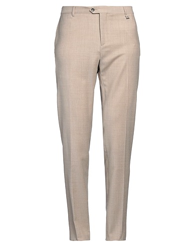 TOMBOLINI Casual trouser Sand 99% Virgin Wool, 1% Elastane