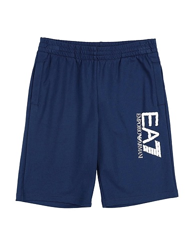EA7 Shorts & Bermuda Midnight blue 100% Cotton