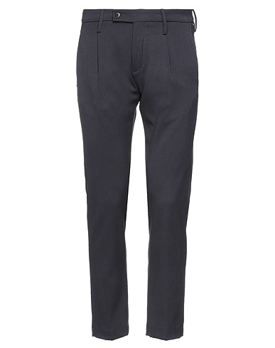 GABARDINE Casual παντελόνι Γκρι ανθρακί 63% Πολυεστέρας, 34% Βισκόζη, 3% Ελαστάνη