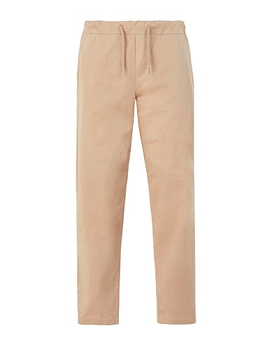 8 By YOOX COTTON DRAWSTRING CARGO PANTS | Beige Men‘s Casual Pants | YOOX