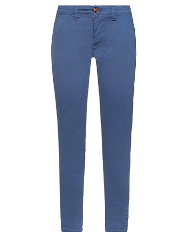 SIR THOMAS BROWN Casual trouser Midnight blue 98% Cotton, 2% Elastane