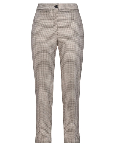 ERIKA CAVALLINI Hosen Beige 66% Synthetische Fasern, 13% Wolle, 13% Viskose, 5% Baumwolle, 3% Elastan