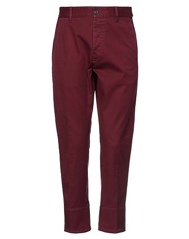 DSQUARED2 Casual pants Garnet 97% Cotton, 3% Elastane