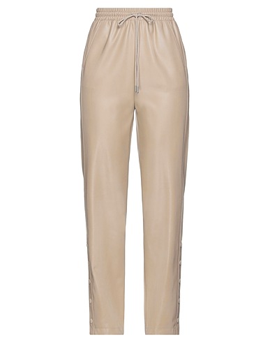 PATRIZIA PEPE Casual pants Beige 100% Polyurethane, Polyester