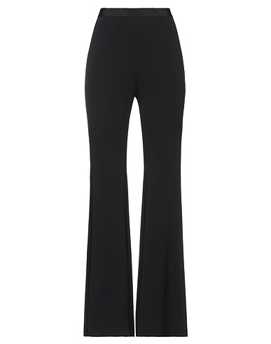 AMEN Casual pants Black 96% Viscose, 4% Elastane, Cotton