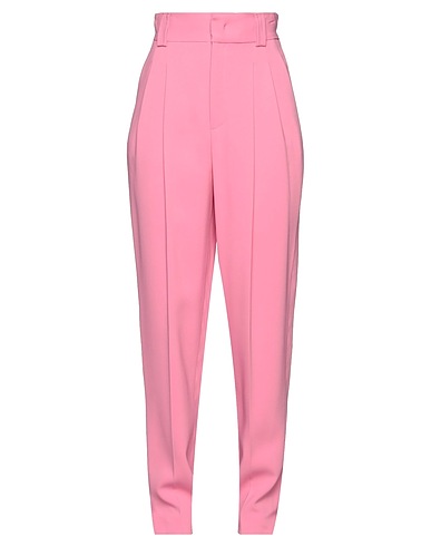 REDValentino Pantalone Rosa 49% Acetato, 47% Viscosa, 4% Elastan