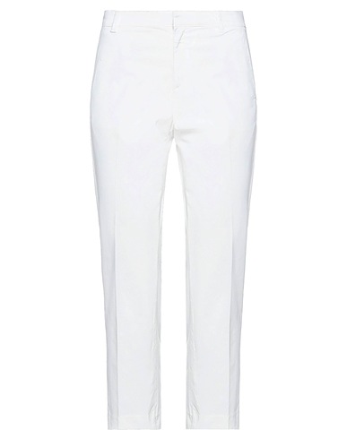 HAIKURE Pantalone Bianco 97% Cotone, 3% Elastan