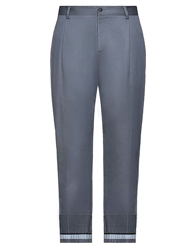 CORELATE Chinos Grigio 100% Cotone