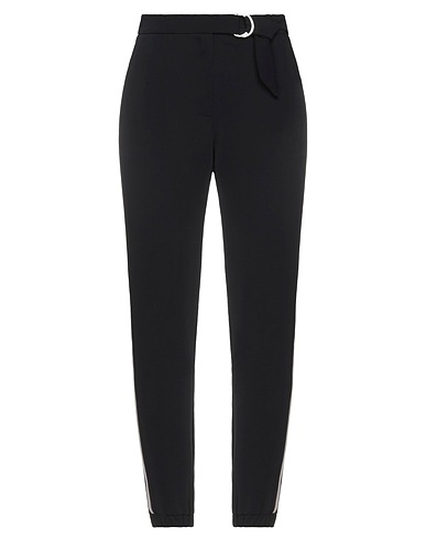 ERMANNO DI ERMANNO SCERVINO Casual trouser Black 100% PES - Polyethersulfone