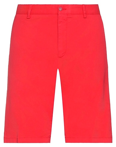 PAUL & SHARK Shorts & Bermudas Rot 98% Baumwolle, 2% Elastan