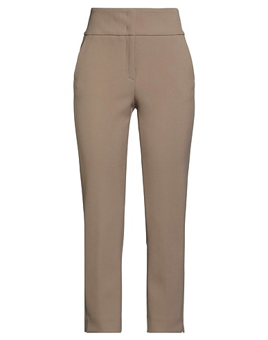 PESERICO Pantalone Khaki 64% Poliestere, 27% Viscosa, 6% Cotone, 3% Elastan