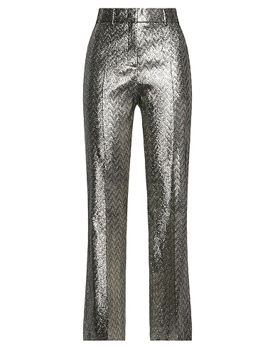 M MISSONI Pantalone Verde chiaro 63% Poliestere, 37% Poliestere metallizzato
