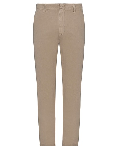 DONDUP Casual trouser Khaki 64% Lyocell, 34% Cotton, 2% Elastane